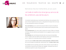 Tablet Screenshot of lesaventurieres.com